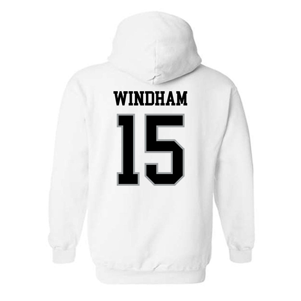 Northern Illinois - NCAA Football : Broderick Windham - Classic Shersey Hooded Sweatshirt-1