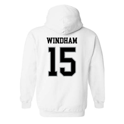Northern Illinois - NCAA Football : Broderick Windham - Classic Shersey Hooded Sweatshirt-1