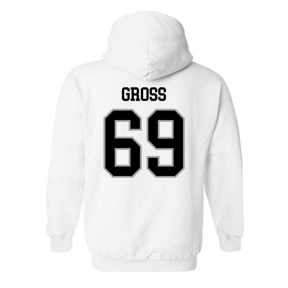 Northern Illinois - NCAA Football : Logan Gross - Classic Shersey Hooded Sweatshirt-1