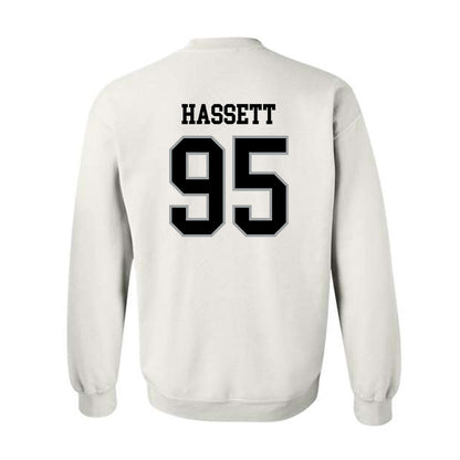 Northern Illinois - NCAA Football : Ryan Hassett - Classic Shersey Crewneck Sweatshirt-1