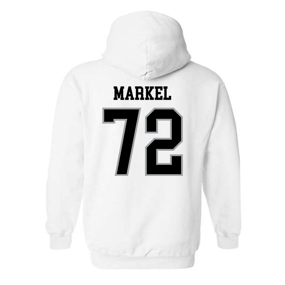Northern Illinois - NCAA Football : Mason Markel - Classic Shersey Hooded Sweatshirt-1