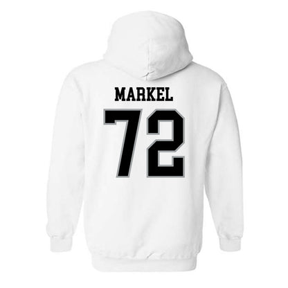 Northern Illinois - NCAA Football : Mason Markel - Classic Shersey Hooded Sweatshirt-1