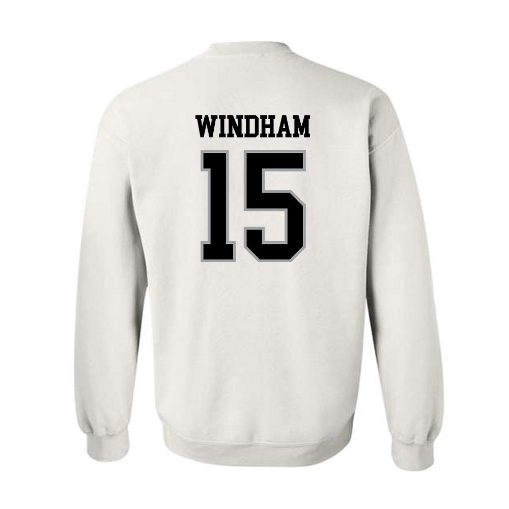 Northern Illinois - NCAA Football : Broderick Windham - Classic Shersey Crewneck Sweatshirt-1