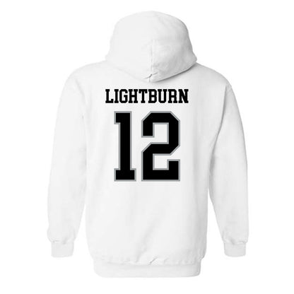 Northern Illinois - NCAA Women's Volleyball : Aiden Lightburn - Classic Shersey Hooded Sweatshirt-1