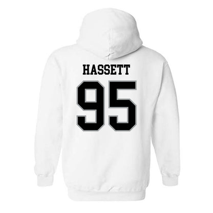 Northern Illinois - NCAA Football : Ryan Hassett - Classic Shersey Hooded Sweatshirt-1