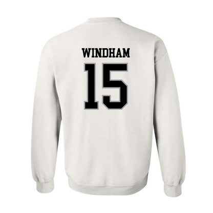 Northern Illinois - NCAA Football : Broderick Windham - Classic Shersey Crewneck Sweatshirt-1
