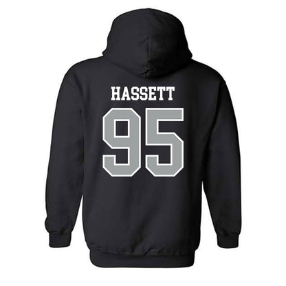 Northern Illinois - NCAA Football : Ryan Hassett - Classic Shersey Hooded Sweatshirt-1