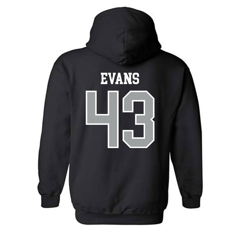 Northern Illinois - NCAA Football : Jason Evans - Classic Shersey Hooded Sweatshirt-1
