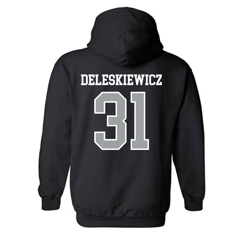 Northern Illinois - NCAA Baseball : Tyler Deleskiewicz - Classic Shersey Hooded Sweatshirt-1