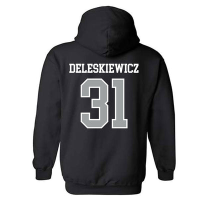 Northern Illinois - NCAA Baseball : Tyler Deleskiewicz - Classic Shersey Hooded Sweatshirt-1