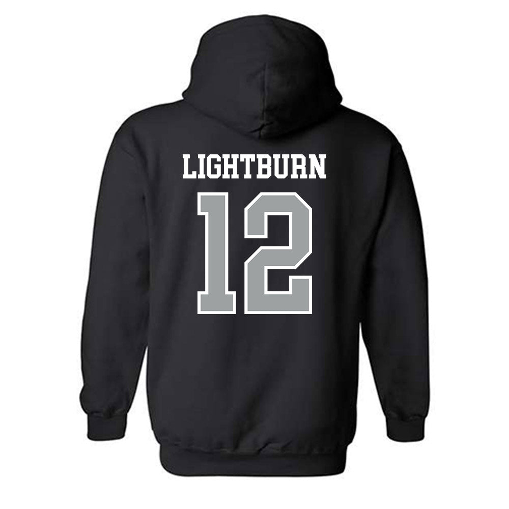 Northern Illinois - NCAA Women's Volleyball : Aiden Lightburn - Classic Shersey Hooded Sweatshirt-1