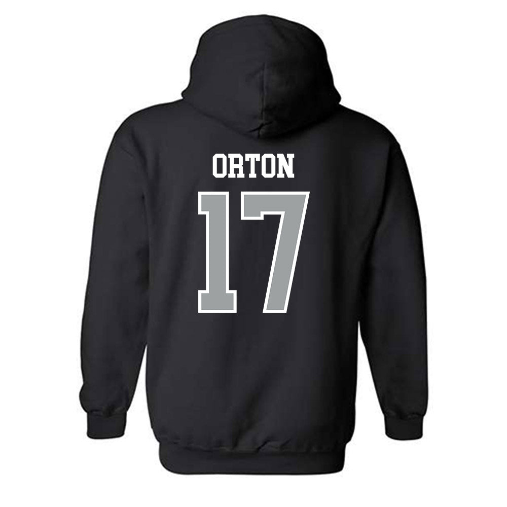 Northern Illinois - NCAA Baseball : Mason Orton - Classic Shersey Hooded Sweatshirt-1