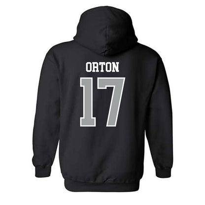 Northern Illinois - NCAA Baseball : Mason Orton - Classic Shersey Hooded Sweatshirt-1