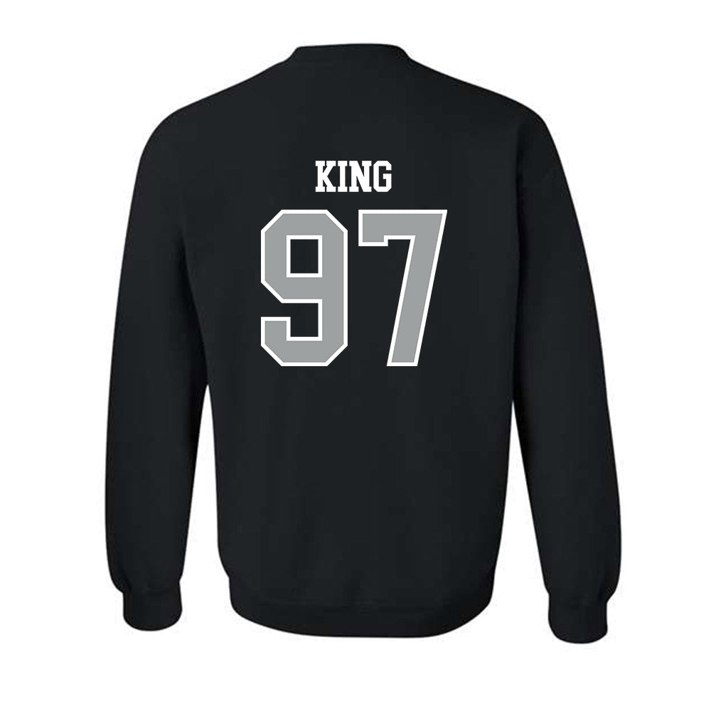 Northern Illinois - NCAA Football : JT KING - Classic Shersey Crewneck Sweatshirt-1