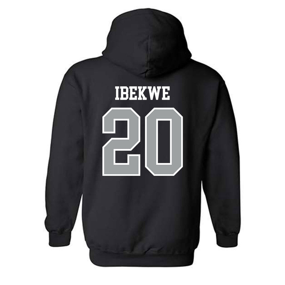 Northern Illinois - NCAA Football : Afy Ibekwe - Classic Shersey Hooded Sweatshirt-1