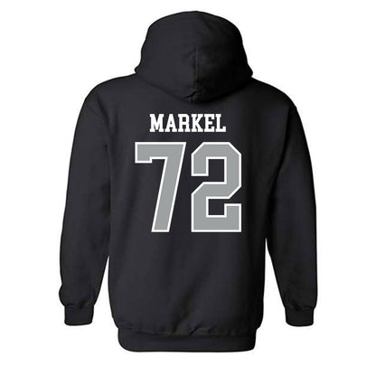Northern Illinois - NCAA Football : Mason Markel - Classic Shersey Hooded Sweatshirt-1