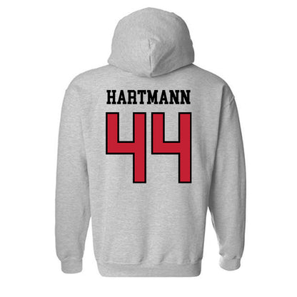 Northern Illinois - NCAA Baseball : Kyle Hartmann - Classic Shersey Hooded Sweatshirt-1