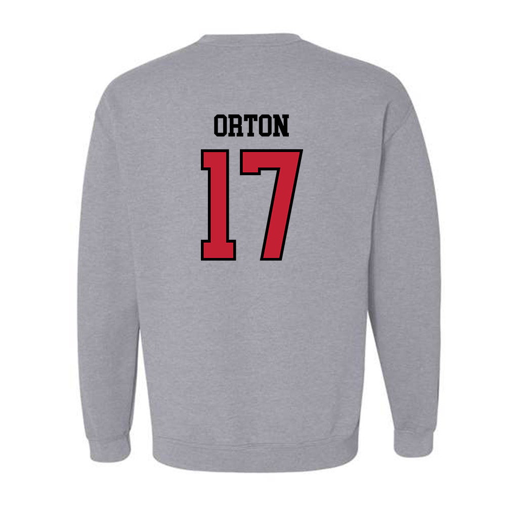 Northern Illinois - NCAA Baseball : Mason Orton - Classic Shersey Crewneck Sweatshirt-1