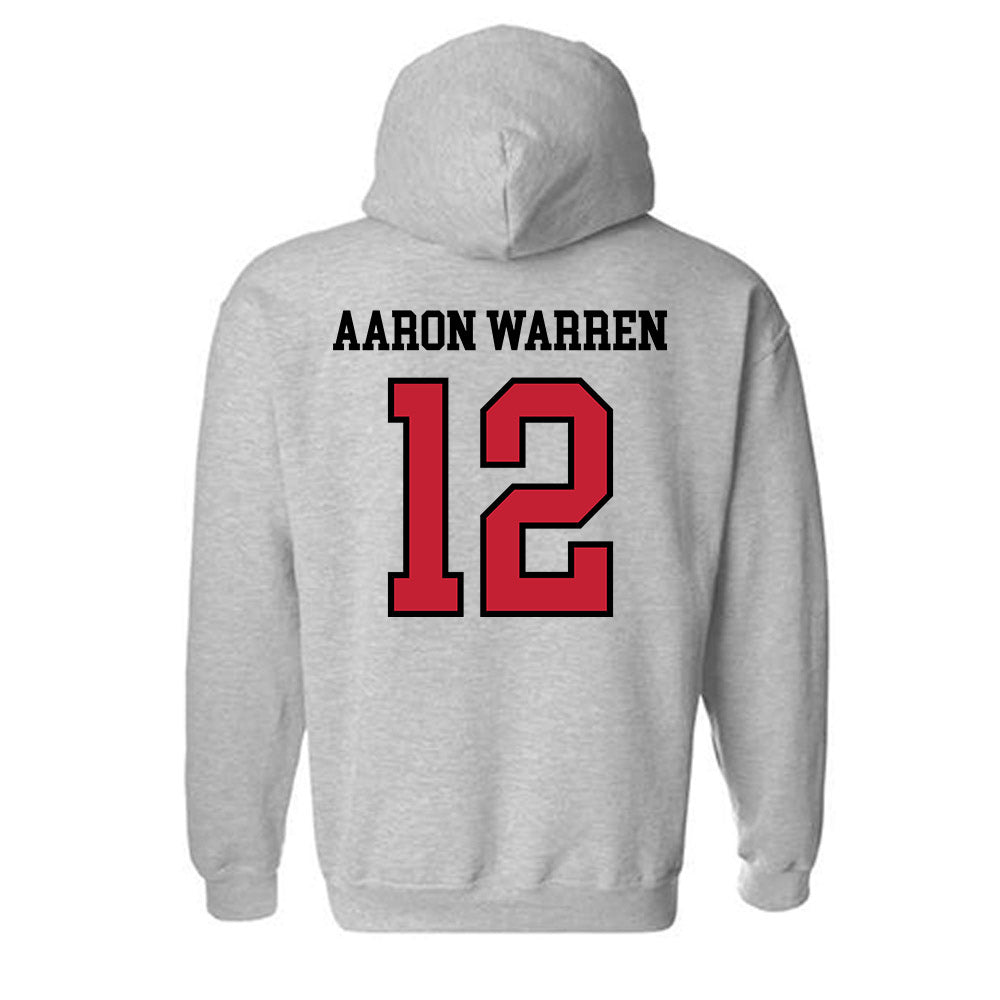 Northern Illinois - NCAA Football : Aaron Aaron Warren - Classic Shersey Hooded Sweatshirt-1
