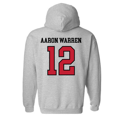 Northern Illinois - NCAA Football : Aaron Aaron Warren - Classic Shersey Hooded Sweatshirt-1