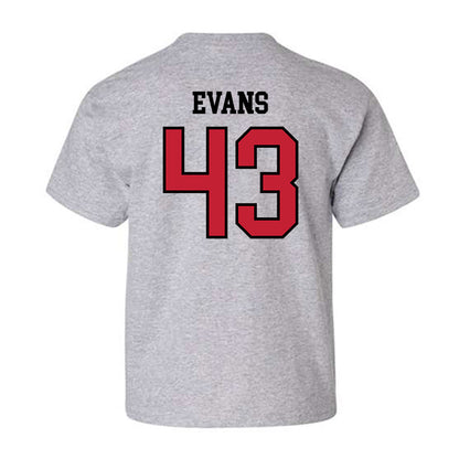 Northern Illinois - NCAA Football : Jason Evans - Classic Shersey Youth T-Shirt-1