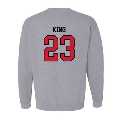 Northern Illinois - NCAA Football : Deacon King - Classic Shersey Crewneck Sweatshirt-1