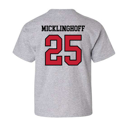 Northern Illinois - NCAA Baseball : Gavin Micklinghoff - Classic Shersey Youth T-Shirt-1