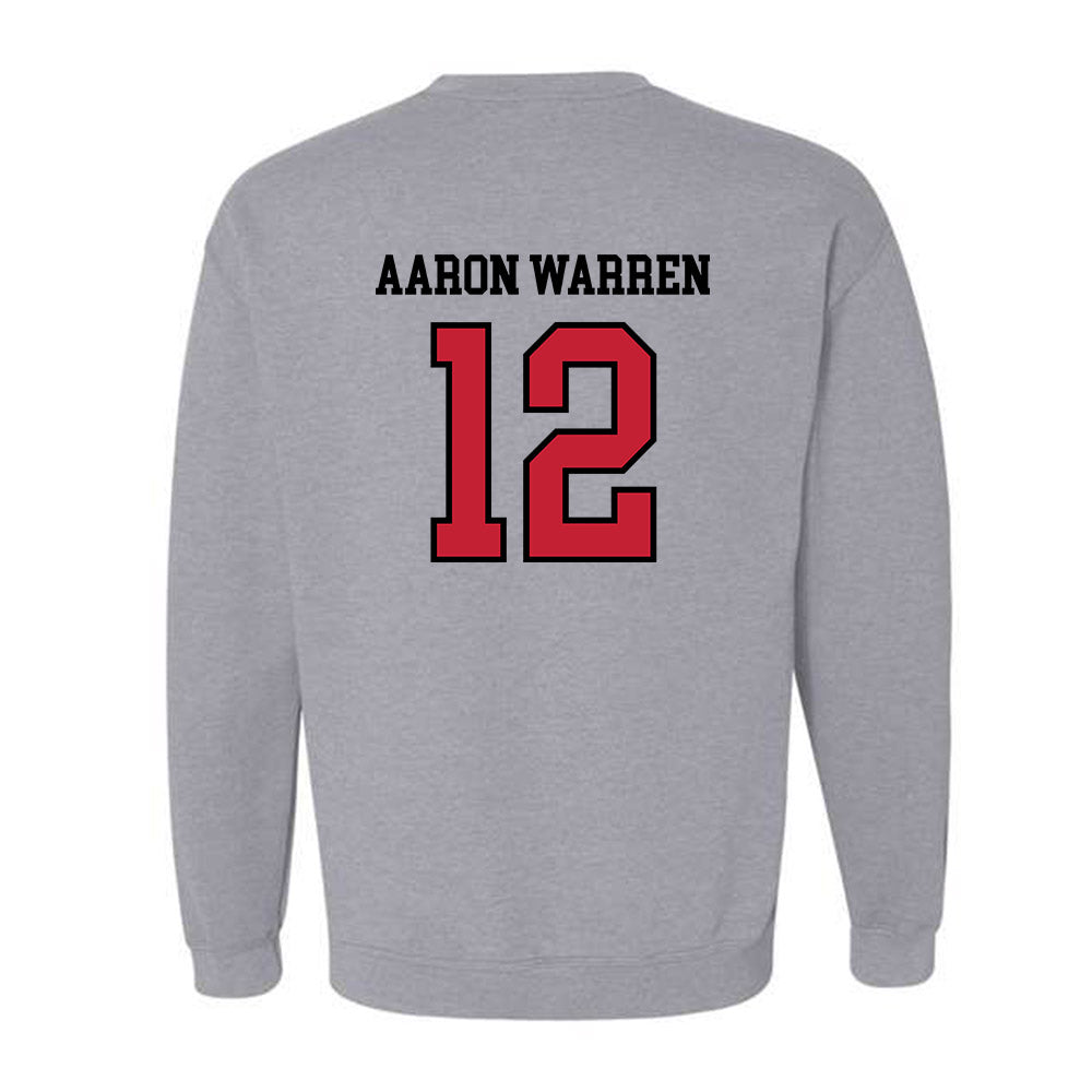 Northern Illinois - NCAA Football : Aaron Aaron Warren - Classic Shersey Crewneck Sweatshirt-1