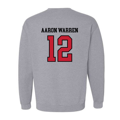 Northern Illinois - NCAA Football : Aaron Aaron Warren - Classic Shersey Crewneck Sweatshirt-1