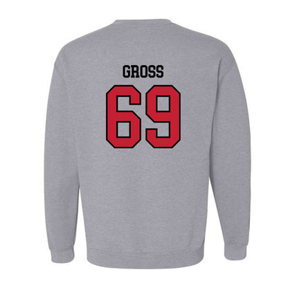 Northern Illinois - NCAA Football : Logan Gross - Classic Shersey Crewneck Sweatshirt-1