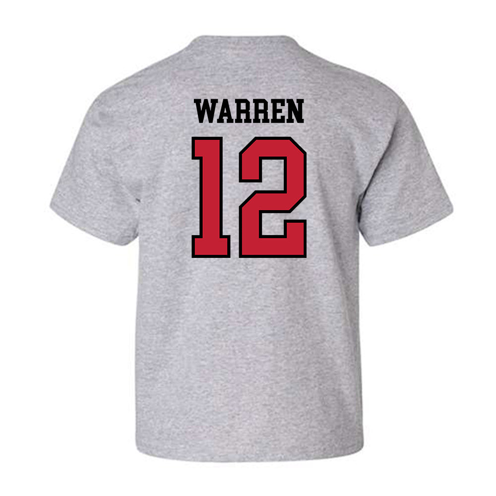 Northern Illinois - NCAA Football : Aaron Warren - Classic Shersey Youth T-Shirt-1