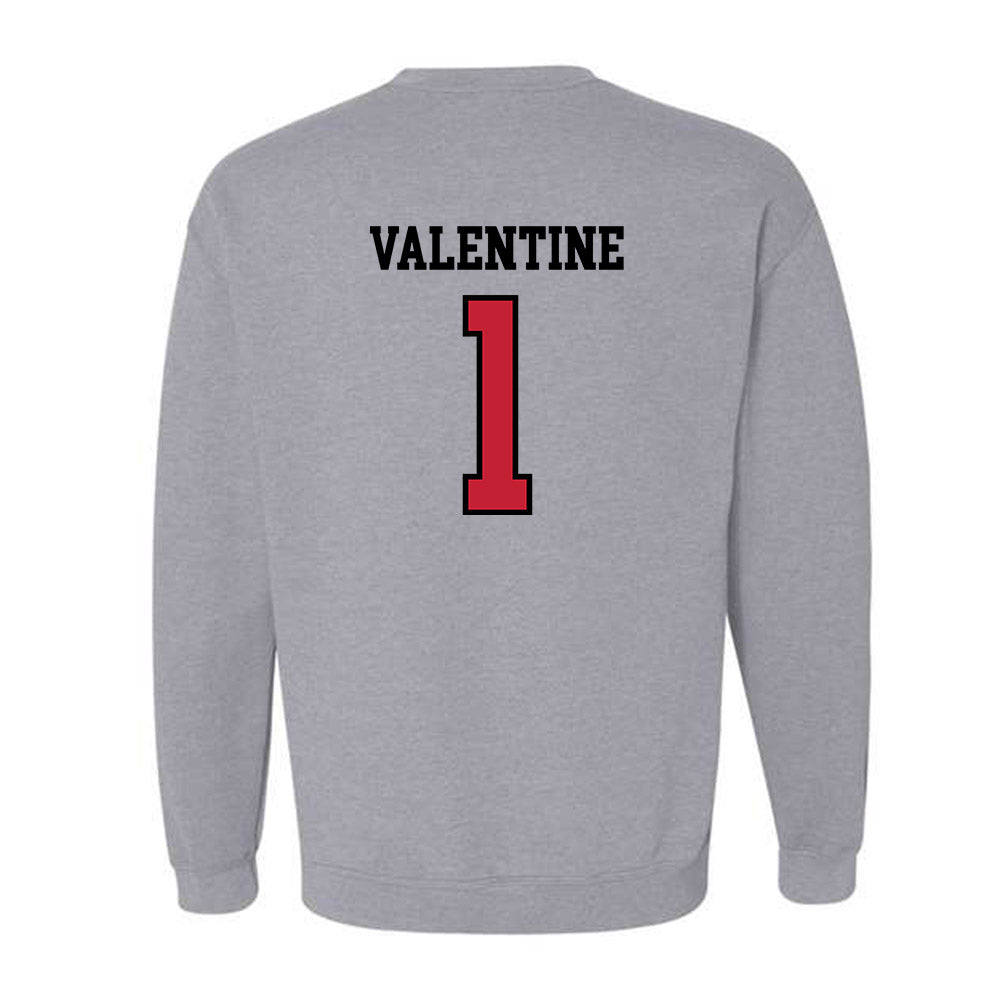 Northern Illinois - NCAA Men's Basketball : Makhai Valentine - Classic Shersey Crewneck Sweatshirt-1