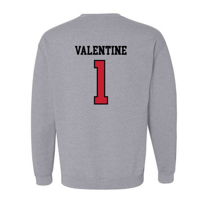 Northern Illinois - NCAA Men's Basketball : Makhai Valentine - Classic Shersey Crewneck Sweatshirt-1
