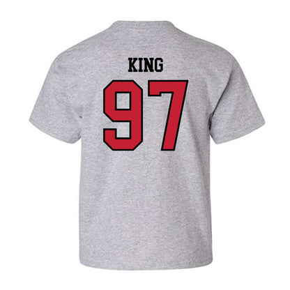 Northern Illinois - NCAA Football : JT KING - Classic Shersey Youth T-Shirt-1