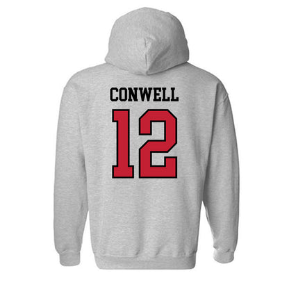 Northern Illinois - NCAA Women's Basketball : Cyra Conwell - Classic Shersey Hooded Sweatshirt-1