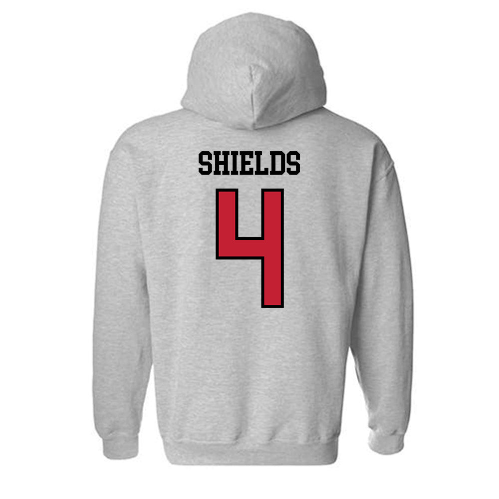 Northern Illinois - NCAA Women's Volleyball : Kiana Shields - Classic Shersey Hooded Sweatshirt-1