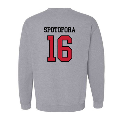 Northern Illinois - NCAA Baseball : Vincent Spotofora - Classic Shersey Crewneck Sweatshirt-1
