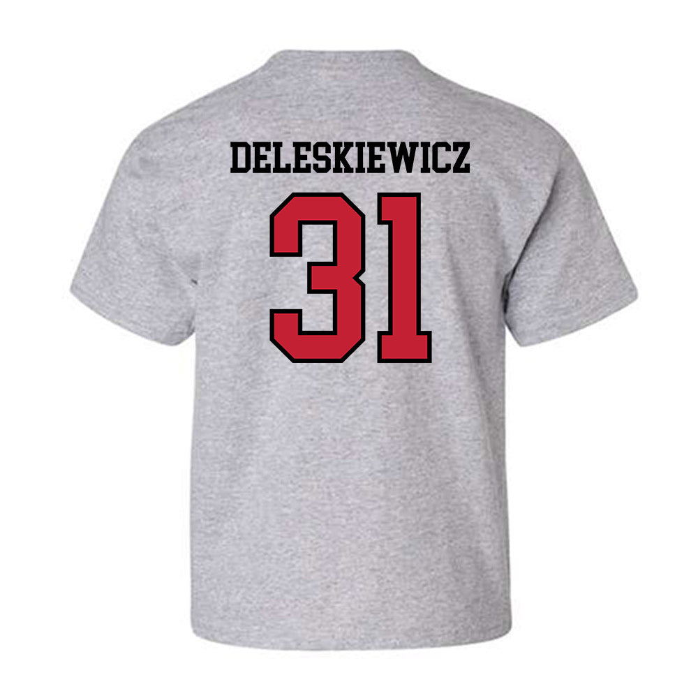 Northern Illinois - NCAA Baseball : Tyler Deleskiewicz - Classic Shersey Youth T-Shirt-1