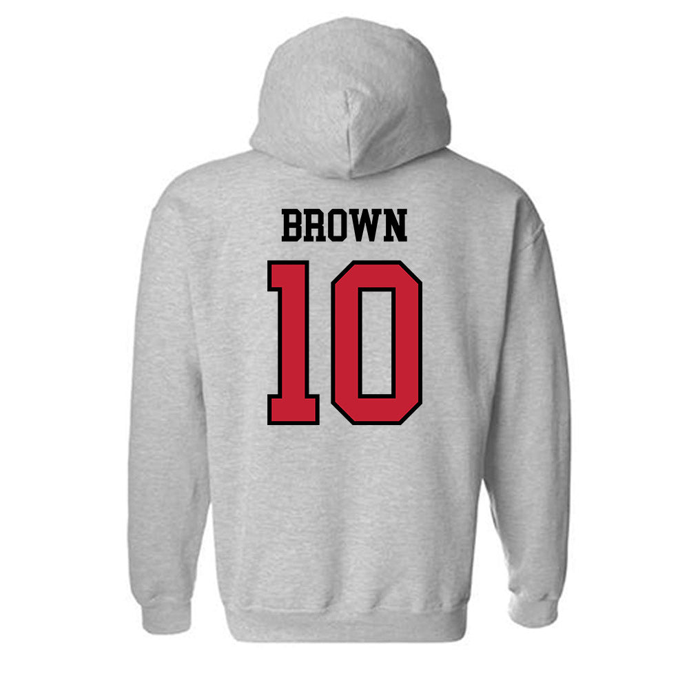 Northern Illinois - NCAA Football : Bryshawn Brown - Classic Shersey Hooded Sweatshirt-1
