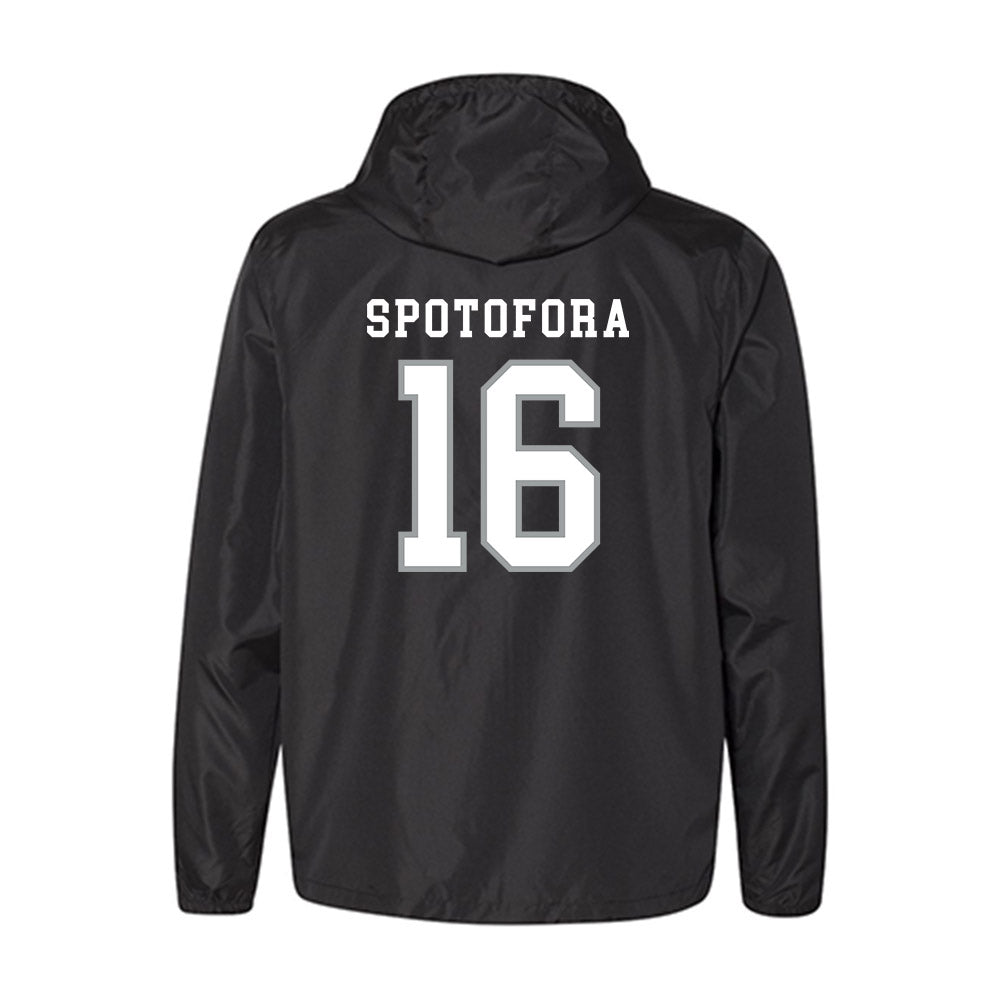 Northern Illinois - NCAA Baseball : Vincent Spotofora - Windbreaker-1