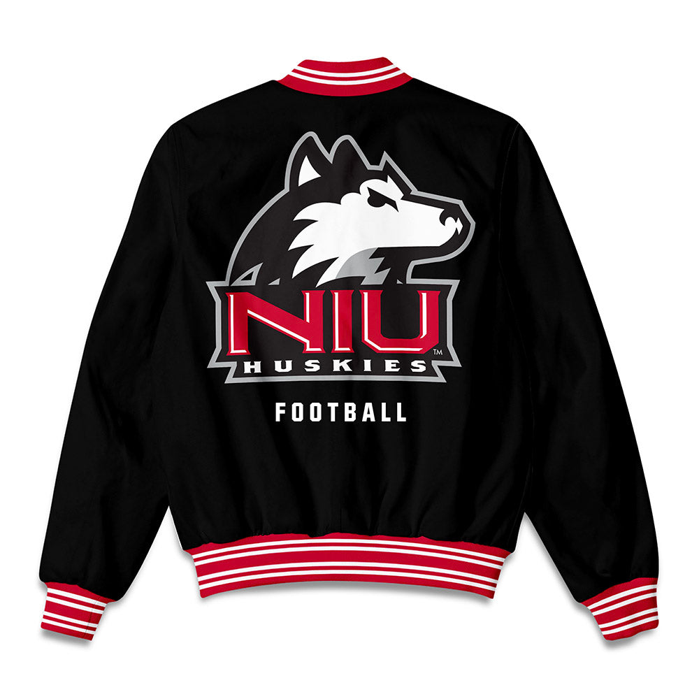 Northern Illinois - NCAA Football : Broderick Windham - Bomber Jacket-1
