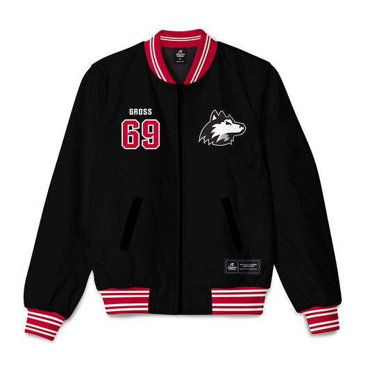 Northern Illinois - NCAA Football : Logan Gross - Bomber Jacket-0