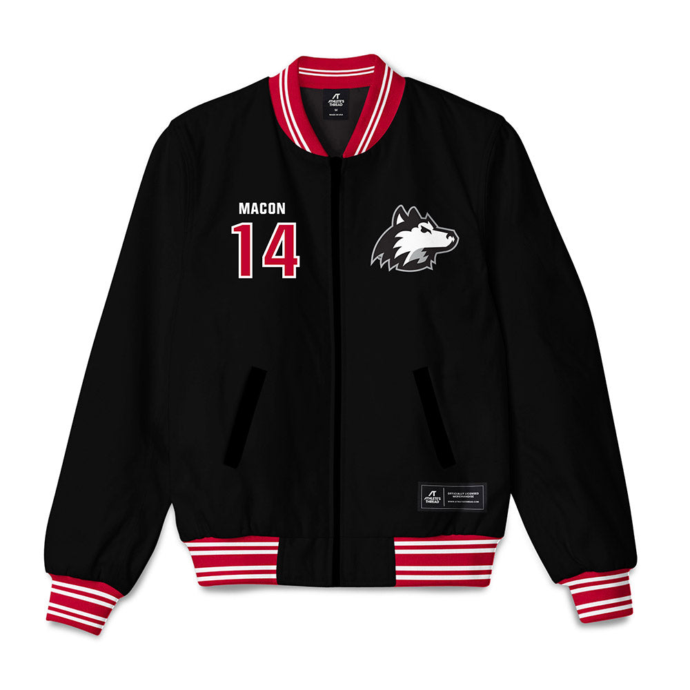 Northern Illinois - NCAA Football : Jalen Macon - Bomber Jacket-0