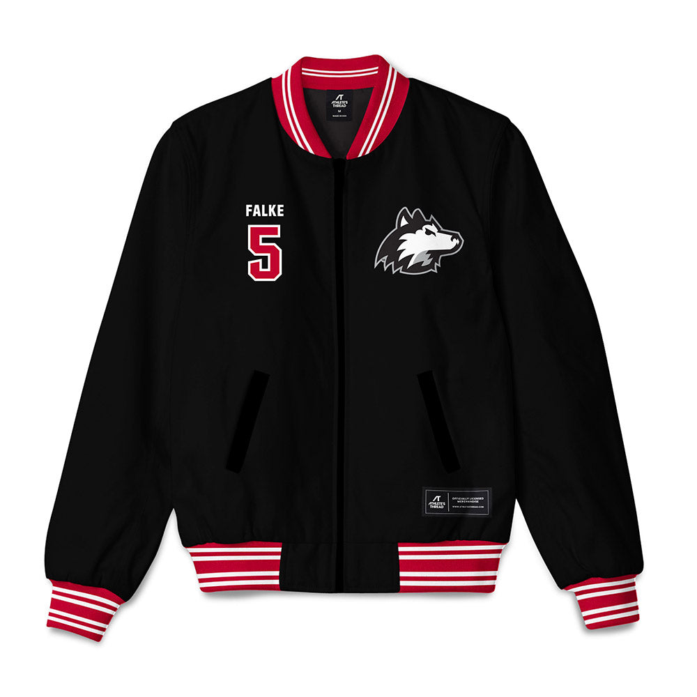 Northern Illinois - NCAA Football : Yassine Falke - Bomber Jacket-0