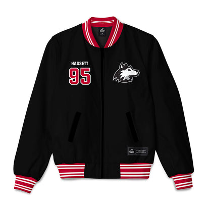 Northern Illinois - NCAA Football : Ryan Hassett - Bomber Jacket-0