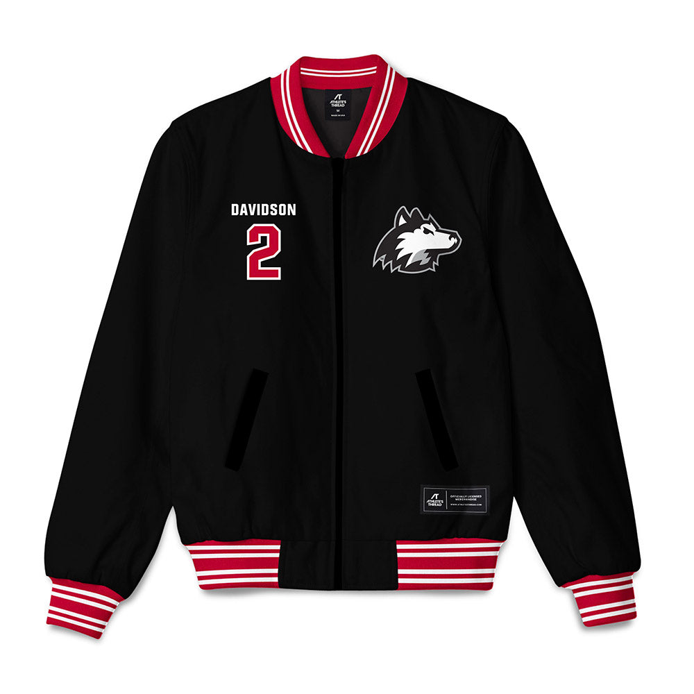 Northern Illinois - NCAA Football : Brady Davidson - Bomber Jacket-0