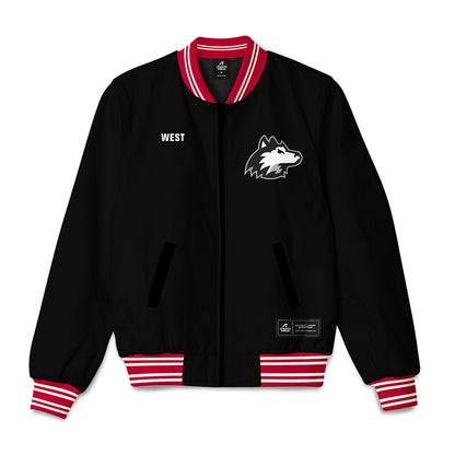 Northern Illinois - NCAA Wrestling : Blake West - Bomber Jacket-0