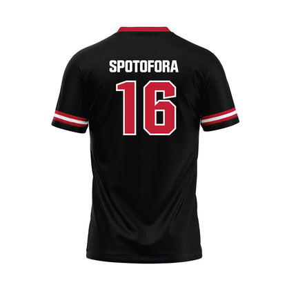 Northern Illinois - NCAA Baseball : Vincent Spotofora - Baseball Jersey-1