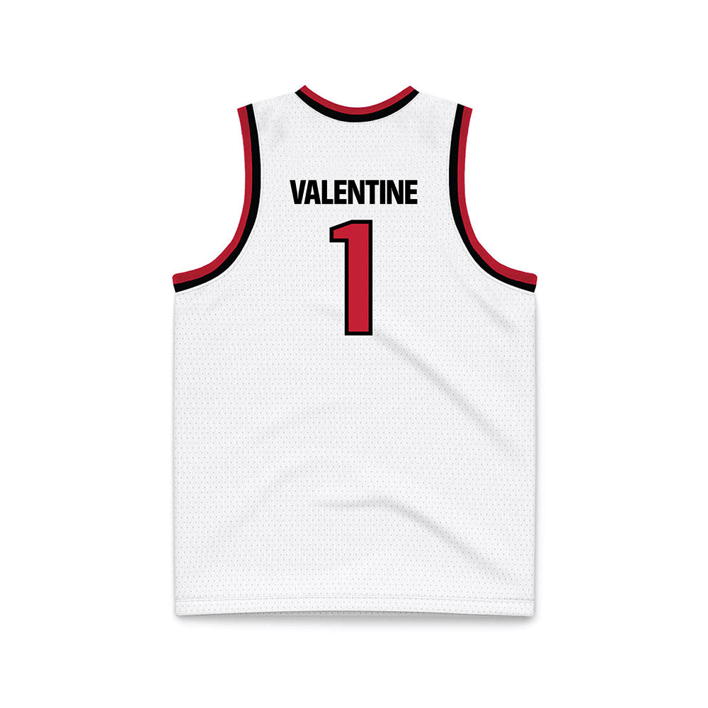 Northern Illinois - NCAA Men's Basketball : Makhai Valentine - Basketball Jersey-1