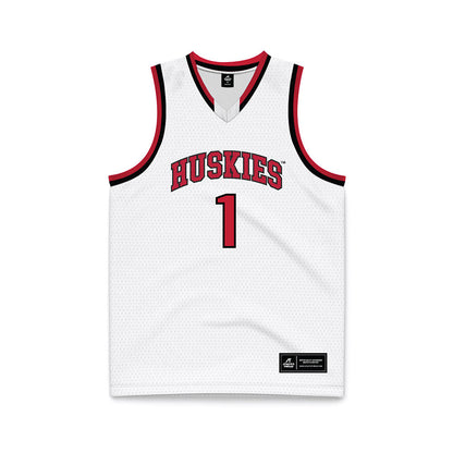 Northern Illinois - NCAA Men's Basketball : Makhai Valentine - Basketball Jersey-0